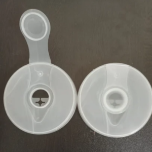 White LDPE Plastic Jar Lid